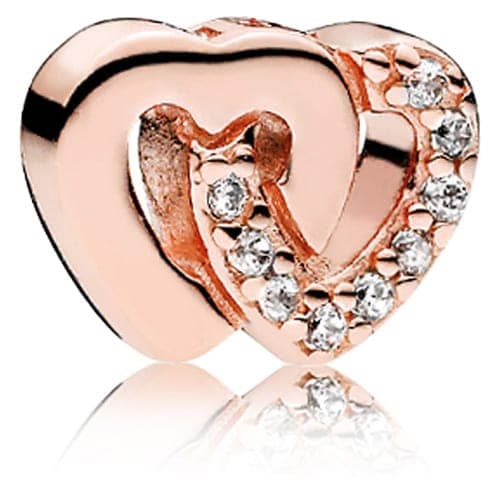 Pandora Rose ™ Interlocked Hearts Locket Charm 786300CZ 786300 — photo 1 of 1