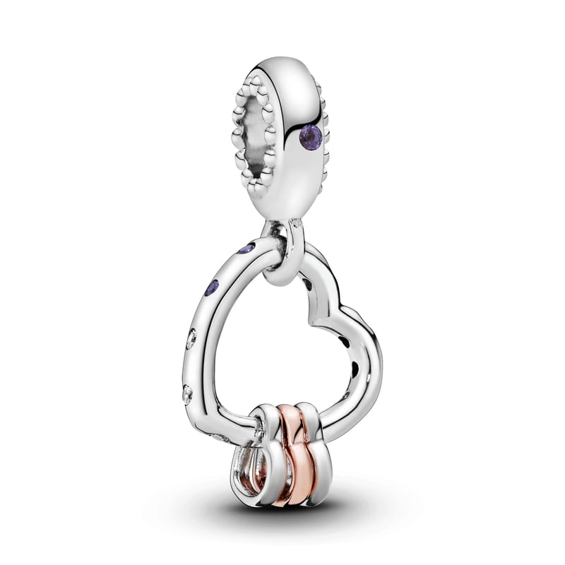 Heart Highlights Pendant Charm