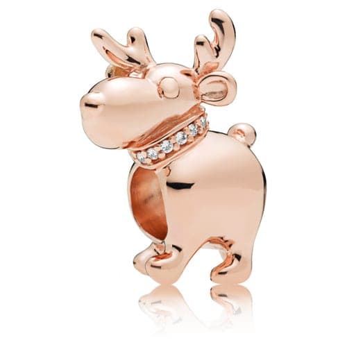 Pandora Happy Reindeer Charm 787514CZ 787514C — photo 1 of 1