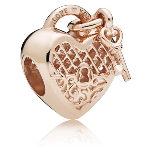 Pandora Rose ™ Love You Lock Charm