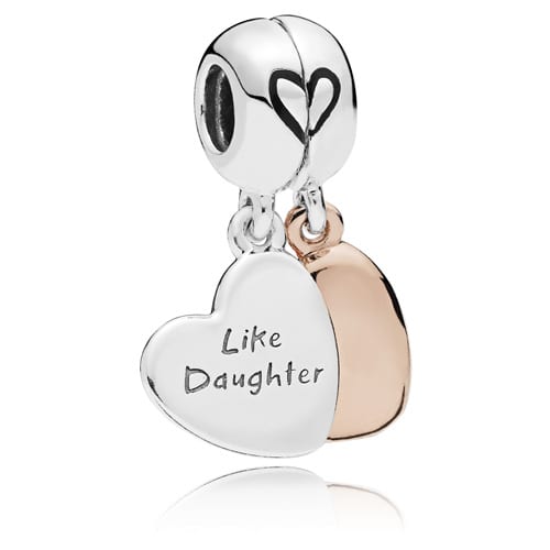 Mother & Daughter Love Pendant Charm