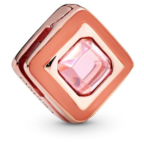 Reflexions Sparkling Pink Square Clip