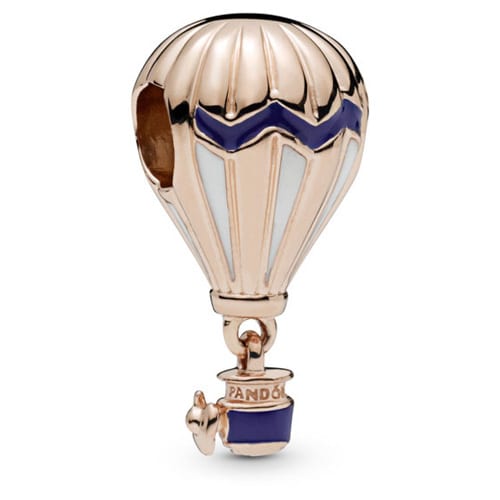 Blue Air Balloon Charm