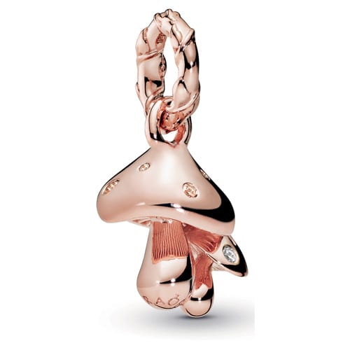 Pandora Rose™ Sparkling Mushrooms Dangle