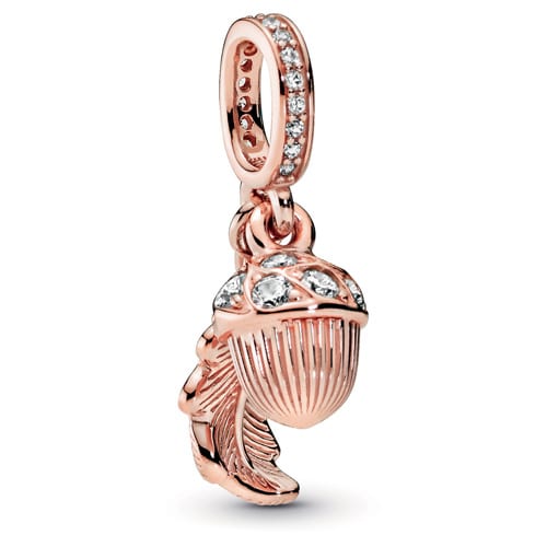 Pandora Rose Acorn and Leaf Dangle