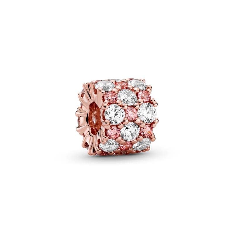 Pandora Pink & Clear Sparkle Charm 788487C01 788487 — photo 1 of 1