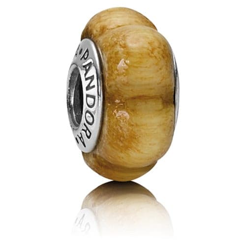 Pandora Pau Amarelo Carved Wood Charm 790714 — photo 1 of 1