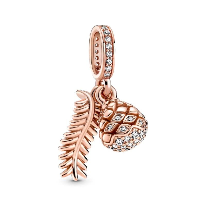 Pandora Sparkling Pine Cone Dangle Charm 789557C01 789557 — photo 1 of 1