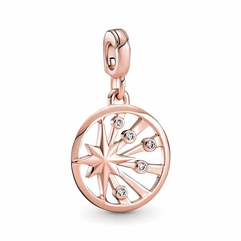 Pandora Rose Rays of Life Medallion Dangle 789676C01 789676 — Foto 1 von 1