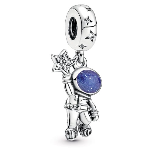 Astronaut In The Galaxy Dangle Charm