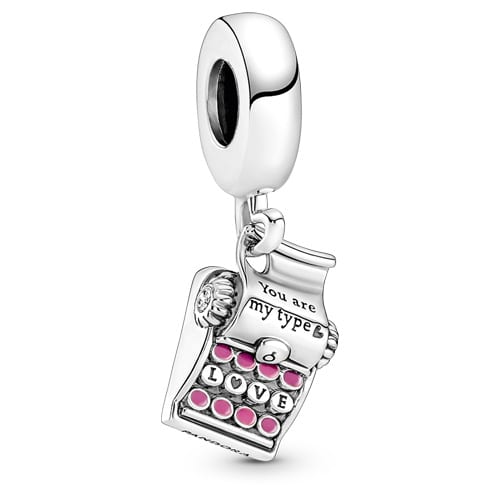 Typewriter Dangle Charm