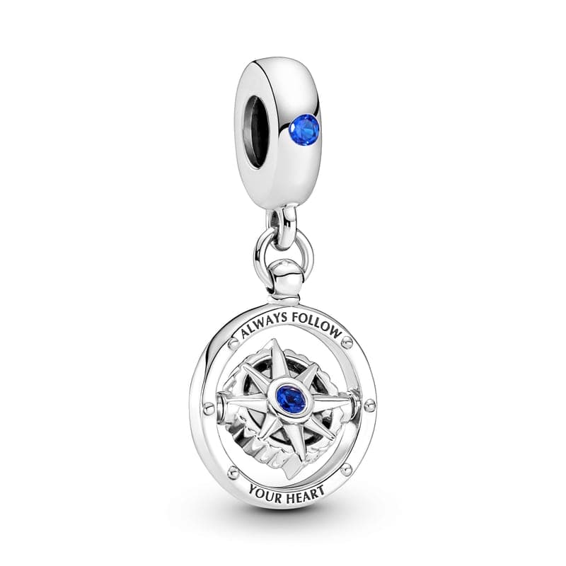Pandora Spinning Compass Dangle Charm 790099C01 790099 — Foto 1 von 1