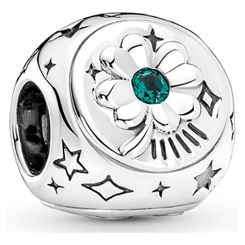 Clover, Horseshoe & Ladybird Three Sided Charm