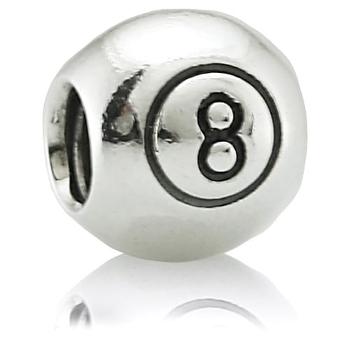 Eight Ball Charm