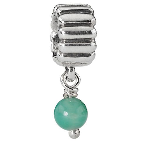 May Birthstone Dangle, Chrysoprase