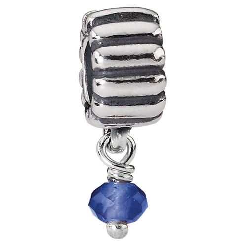 September Birthstone Dangle, Sapphire