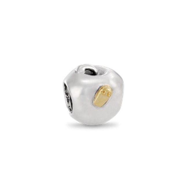 Apple and Worm Charm