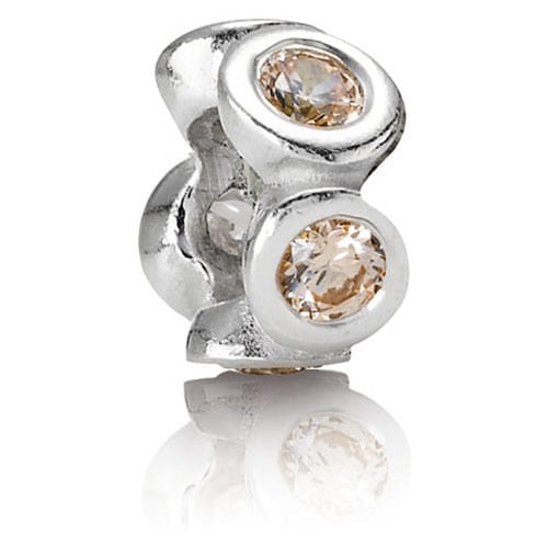 Lights Champagne CZ Spacer