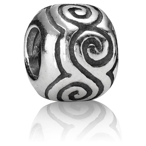 Large Swirls Charm