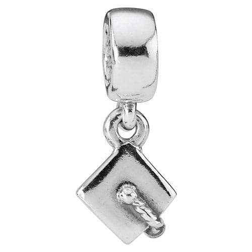 Pandora Silver Graduation Hat Charm 790270 79270 — foto 1 de 1