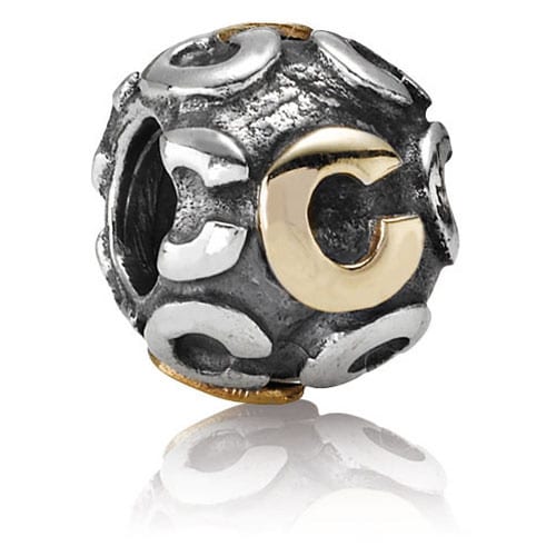 Alphabet Letter 14K Gold - C