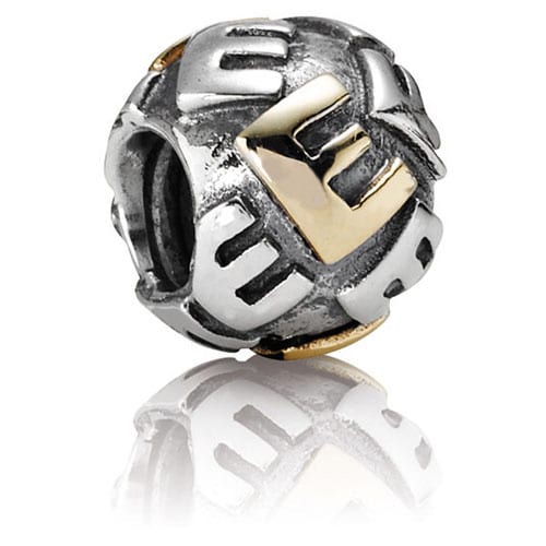 Alphabet Letter 14K Gold - E
