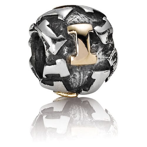 Alphabet Letter 14K Gold - I