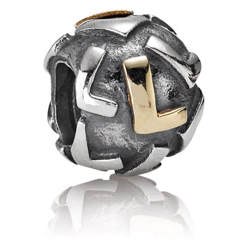 Alphabet Letter 14K Gold - L