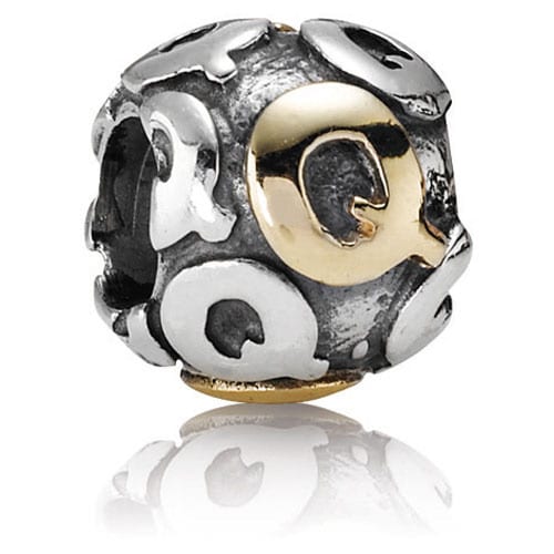 Alphabet Letter 14K Gold - Q