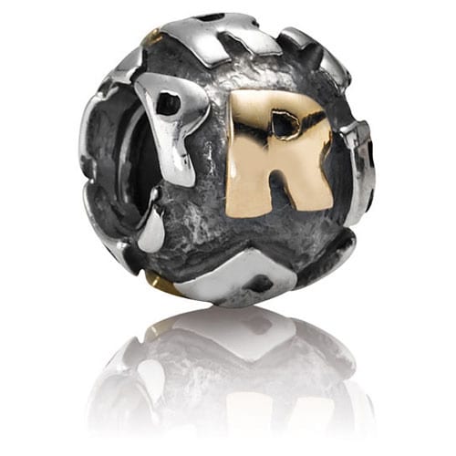 Alphabet Letter 14K Gold - R