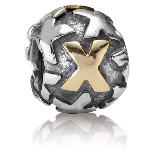 Alphabet Letter 14K Gold - X