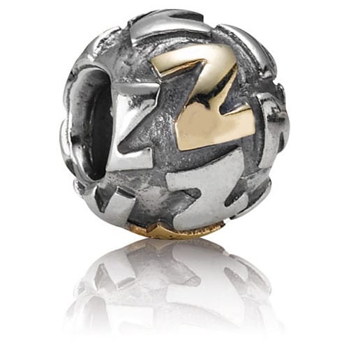 Alphabet Letter 14K Gold - Z