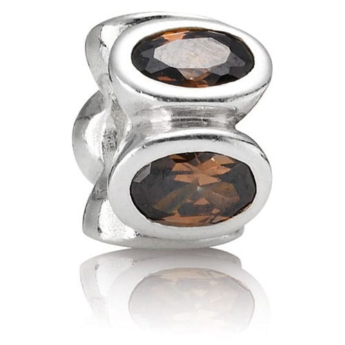 Brown Oval Lights Charm