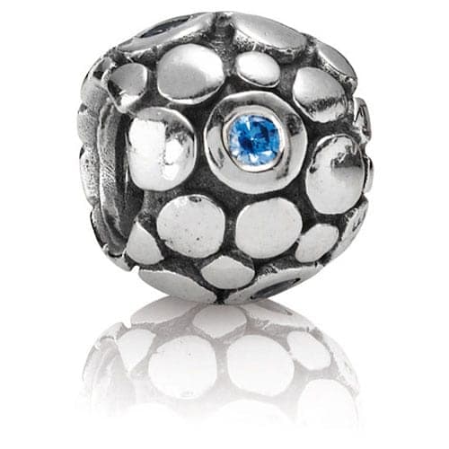 Pandora Blue Bubbles Charm 790329CZB 79329CZB — Foto 1 von 1