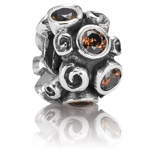 Brown Primrose Path Charm