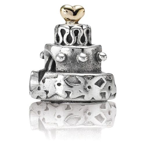 Pandora Celebration Cake with 14K Gold Charm 790347 — Foto 1 von 1