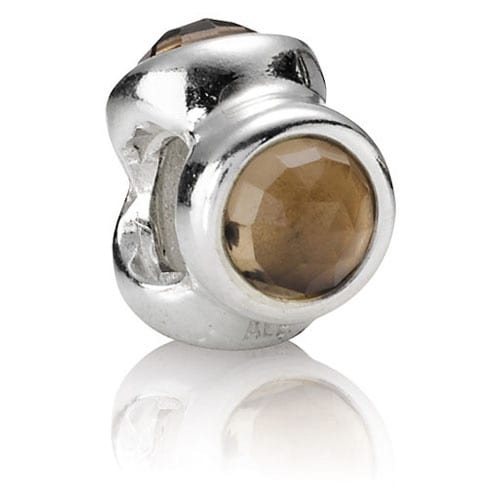 Natural Light Smokey Quartz Charm
