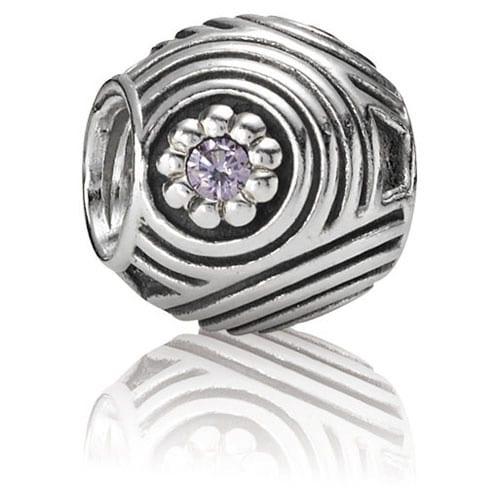 Hypnotic with Amethyst CZ Charm