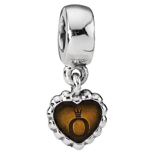 Brown Pandora Forever Charm