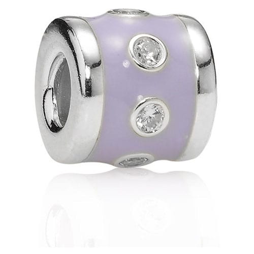 Lavender Promise with Zirconia Charm