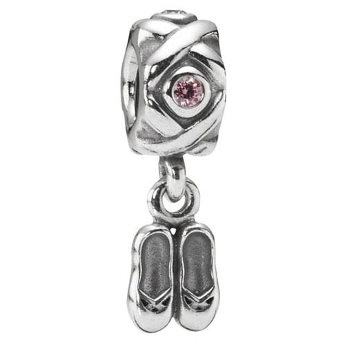 Ballet Dancer Shoes Charm