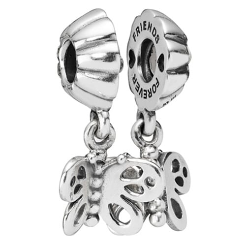 Friends Forever Butterfly Dangle Charm