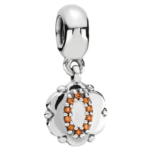 Pandora Special Numbers Dangle: 0 790550G 790550 — photo 1 of 1