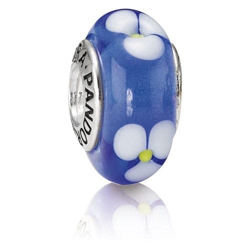 Pandora Blue Flowers Charm 790609 79609 — Foto 1 von 1