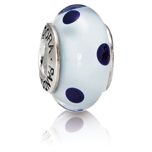 Blue Polka Dots Charm