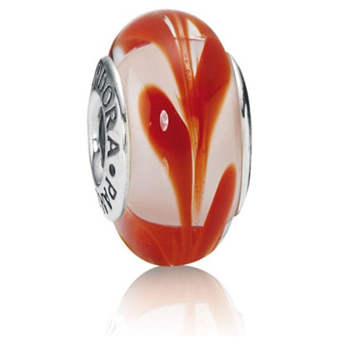 Auburn Swirl Charm