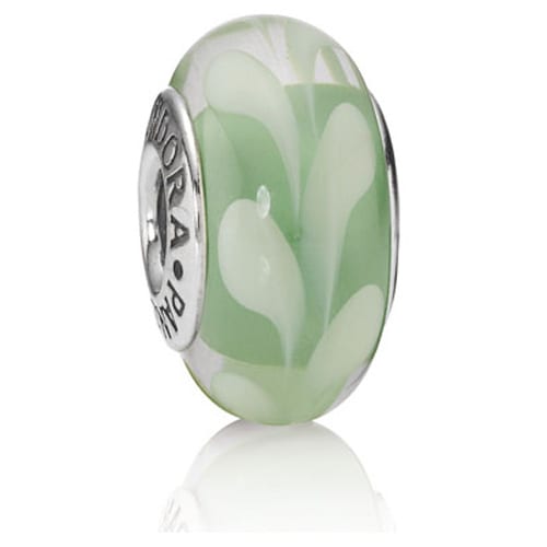 Green Swirl Charm