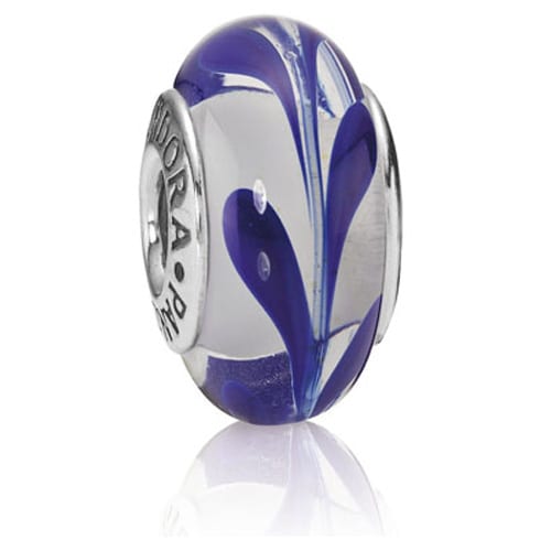 Blue Swirl Charm