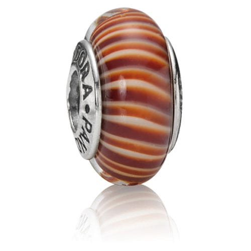 Cinnamon Candy Stripes Charm