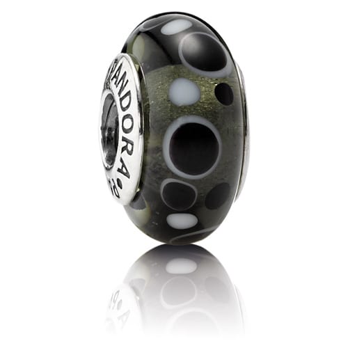 Black Bubbles Charm